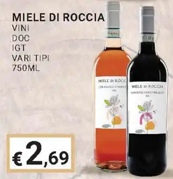 Eté MIELE DI ROCCIA VINI DOC IGT VARI TIPI 750ML offerta