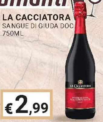 Eté LA CACCIATORA SANGUE DI GIUDA DOC 750ML offerta