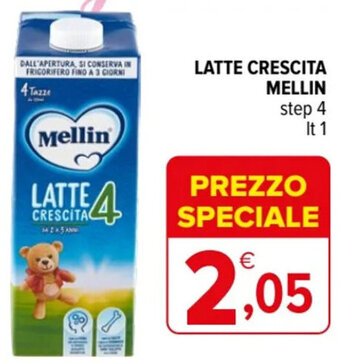 LATTE CRESCITA MELLIN step 4 lt 1