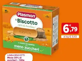 Iperal LINEA BISCOTTI Meno 30% di zuccheri-720g offerta