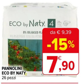 PANNOLINI ECO BY NATY 26 pezzi