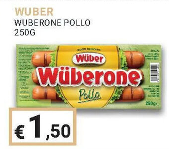 Eté WUBER WUBERONE POLLO 250G offerta