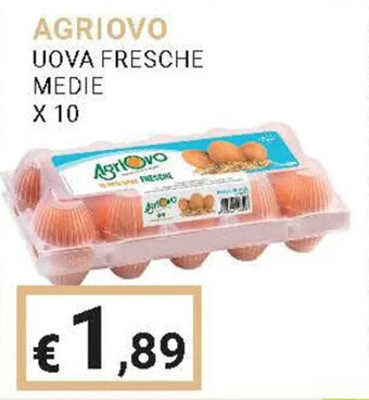 AGRIOVO UOVA FRESCHE MEDIE X 10