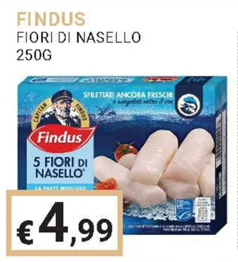 Eté FINDUS FIORI DI NASELLO 250G offerta