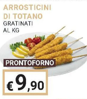 ARROSTICINI DI TOTANO GRATINATI