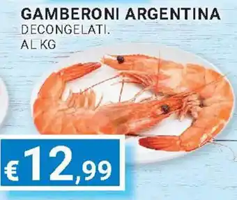 Eté GAMBERONI ARGENTINA DECONGELATI offerta