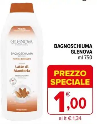 Iperal BAGNOSCHIUMA GLENOVA ml 750 offerta