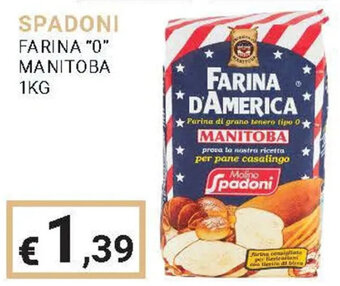 SPADONI FARINA "0" MANITOBA 1KG