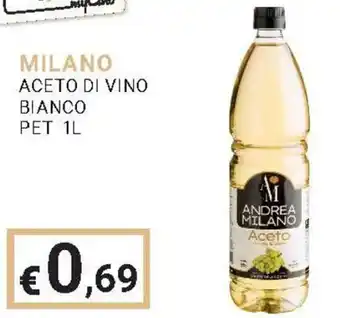 Eté MILANO ACETO DI VINO BIANCO PET 1L offerta