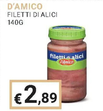 Eté D'AMICO FILETTI DI ALICI 140G offerta
