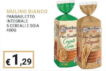 Eté MULINO BIANCO PANBAULETTO INTEGRALE 5 CEREALI E SOIA 400G offerta
