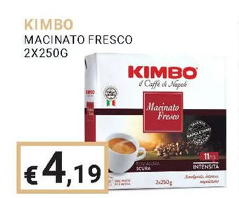 Eté KIMBO MACINATO FRESCO 2X250G offerta