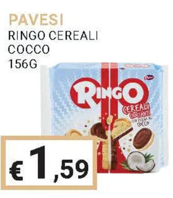 Eté PAVESI RINGO CEREALI COCCO 156G offerta