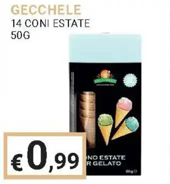 GECCHELE 14 CONI ESTATE 50G