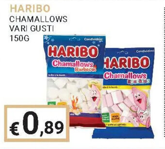Eté HARIBO CHAMALLOWS VARI GUSTI 150G offerta