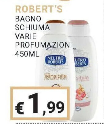 ROBERT'S BAGNO SCHIUMA VARIE PROFUMAZIONI 450ML