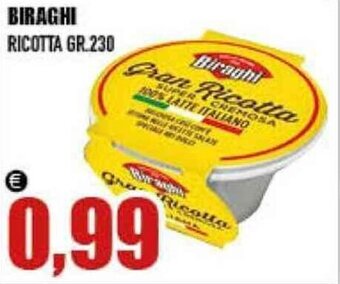 BIRAGHI RICOTTA GR.230