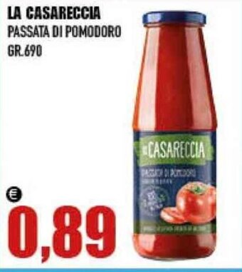 LA CASARECCIA PASSATA DI POMODORO GR.690