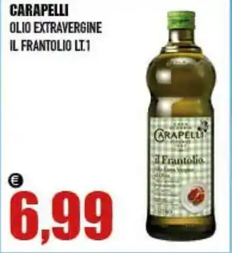 CARAPELLI OLIO EXTRAVERGINE IL FRANTOLIO LT.1