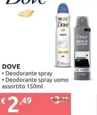 DOVE • Deodorante spray 150 ml
