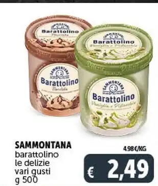 Sammontana barattolino le delizie