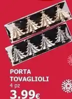 Iper La Grande Foxy 45 tovaglioli 2 veli trapuntati decorati offerta