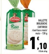 Conad Curtiriso gallette biologiche offerta