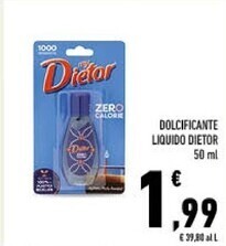 Conad Dietor dolcificante liquido offerta