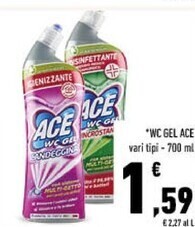 Conad Ace wc gel offerta