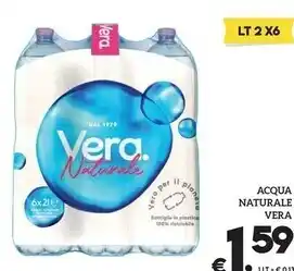 Vera acqua naturale