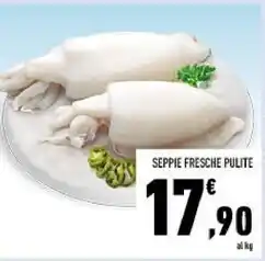 Conad Seppie fresche pulite offerta