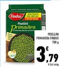Conad Findus pisellini primavera offerta
