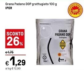 Iper grana padano dop grattugiato