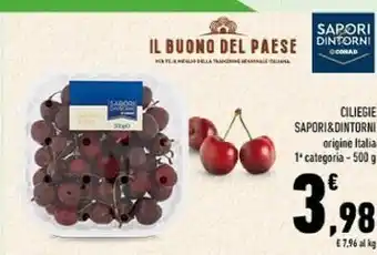 Conad Ciliegie sapori & dintorni offerta