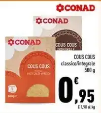 Conad Conad cous cous classica offerta
