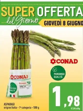 Conad Conad asparagi offerta