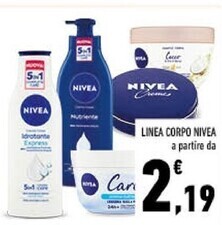 Conad Nivea linea corpo offerta
