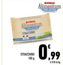 Conad Stracchino 100 g offerta