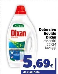 Dixan detersivo liquido