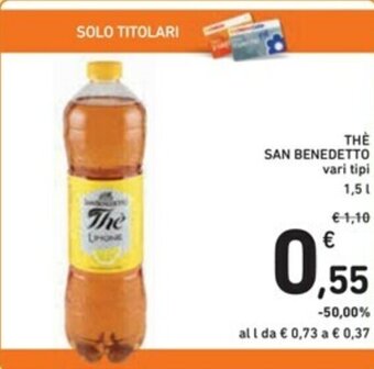 Spazio Conad San Benedetto Thè 1.5l offerta