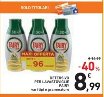 Spazio Conad Fairy Detersivo per Lavastoviglie offerta