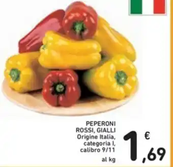 Spazio Conad Peperoni Rossi, Gialli offerta