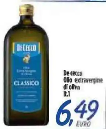 De cecco Olio extravergine di oliva lt.1