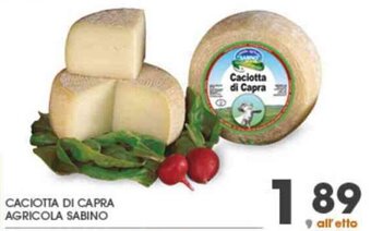 CACIOTTA DI CAPRA AGRICOLA SABINO