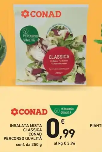 Conad Percorso Qualità Insalata Mista Classica 250g