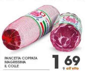 Interspar PANCETTA COPPATA MAGRISSIMA IL COLLE offerta