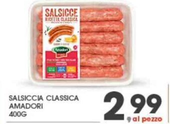 SALSICCIA CLASSICA AMADORI 400G