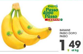Interspar BANANE PASSO DOPO PASSO offerta