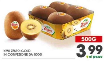 KIWI ZESPRI GOLD IN CONFEZIONE DA 500G