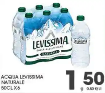 ACQUA LEVISSIMA NATURALE 50CLX6